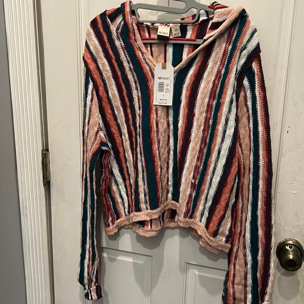 Roxy hooded sweater with hood